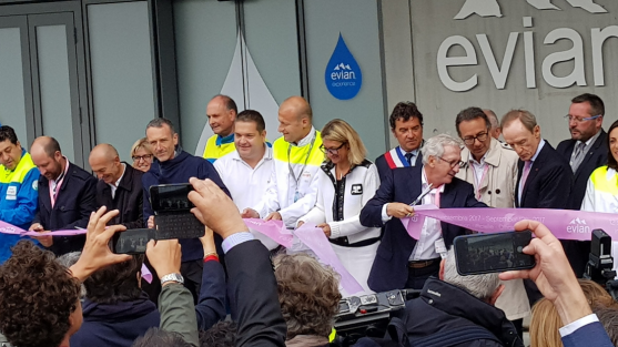 France’s largest natural mineral water factory, powered by local renewable energy