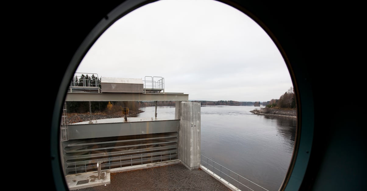 Kongsvinger hydropower in Norway