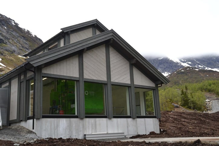 The Kupe power plant in Sunnfjord, close to the Norwegian west coast