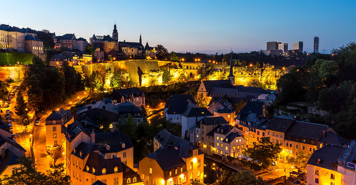 Luxembourg night