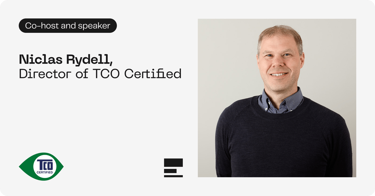 Niclas Rydell, TCO certified