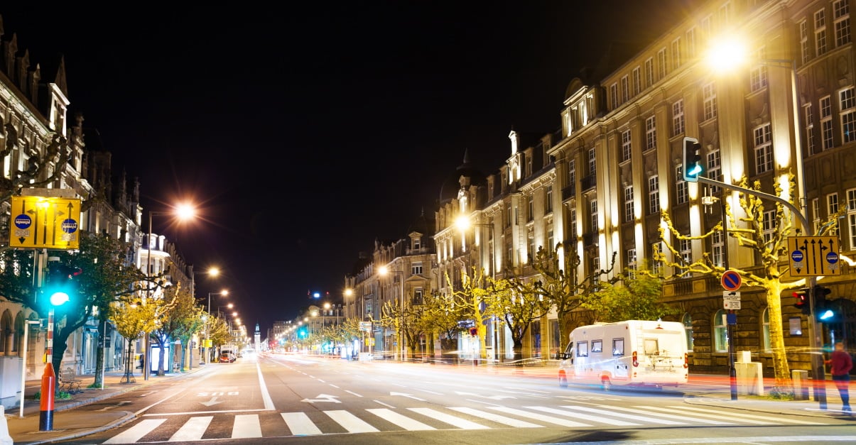 Traffic lights Luxembourg 