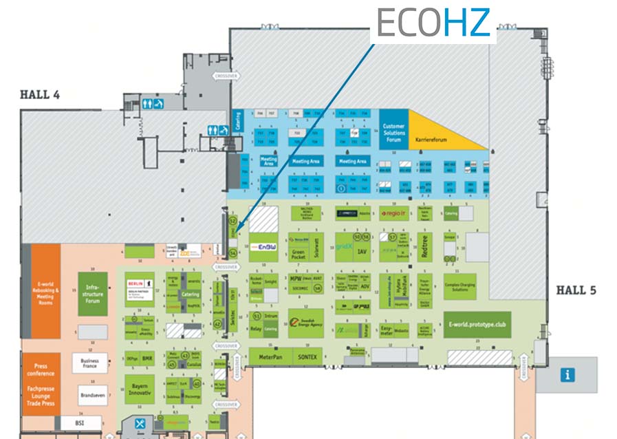 ECOHZ in Smart Energy Hall at E-world