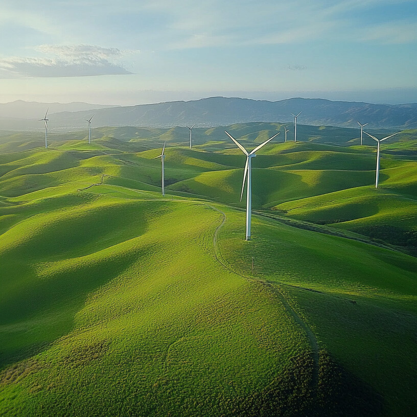 uliana_mog1_Aerial_view_of_wind_turbines_on_rolling_green_hills__13548ba9-7b97-4a0d-8c69-0fe4db0d5076