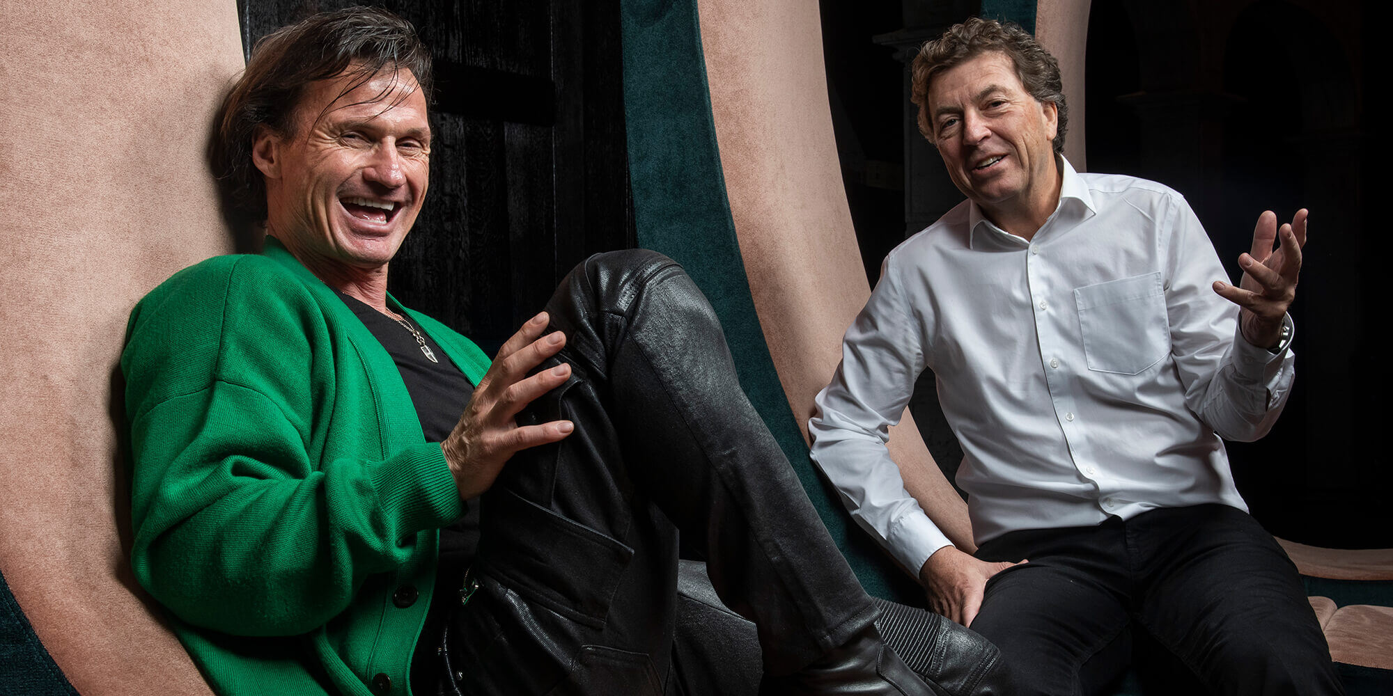 Petter Stordalen and Tom Lindberg
