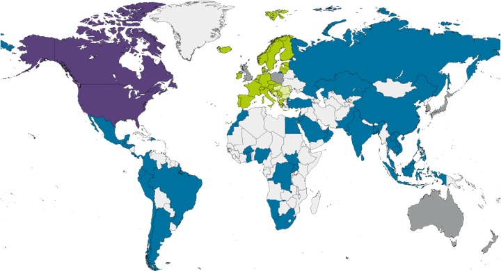 Global map 2022