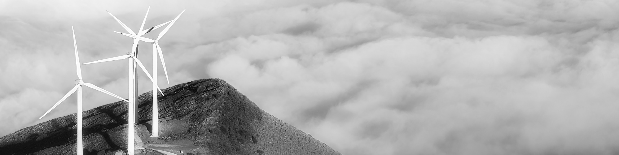 Wind on mountain